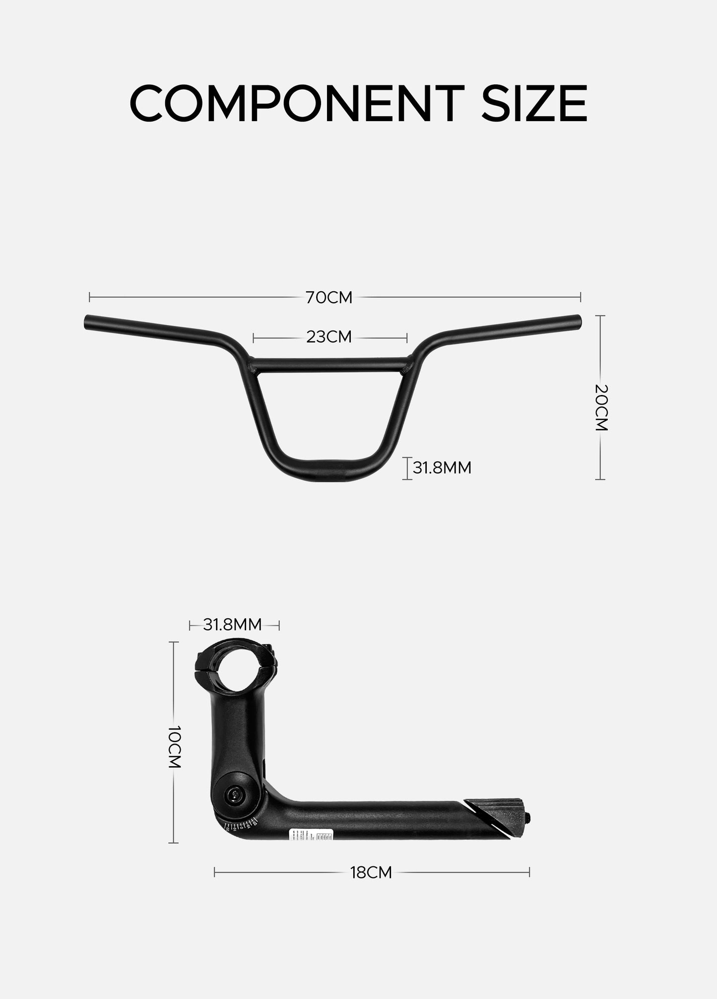 Engwe BMX styr EP-2 Pro/Engine X