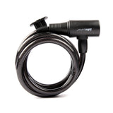 Spirallås Bikepartner Sort Medium 1500x8mm